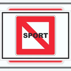 HB-Druck Fahrverbot für Sportboote Symbol Sportfahrzeuge verboten A2 (420x594mm)