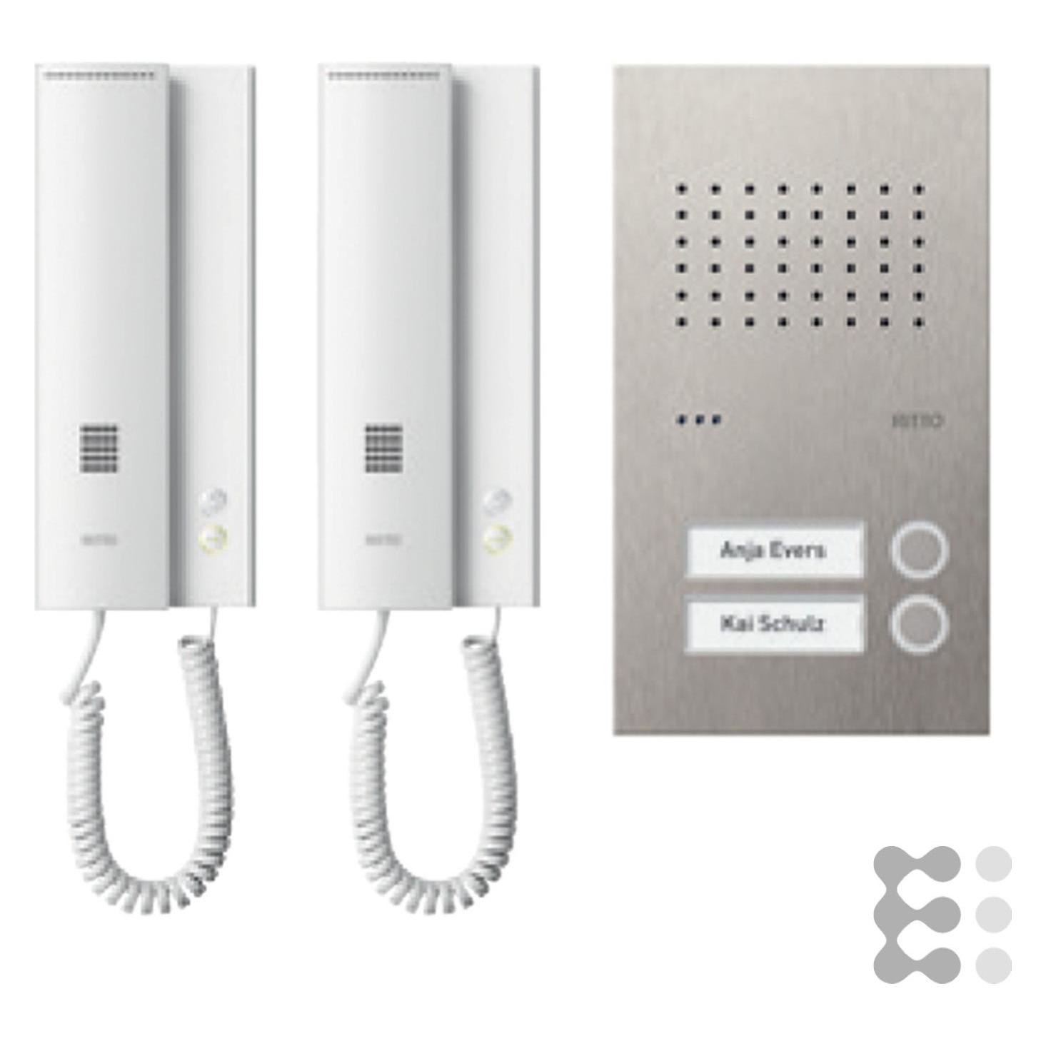 Schneider Electric AceropurAudioSetWEedelstahl/weiss (Kabelgebunden) (3596143)