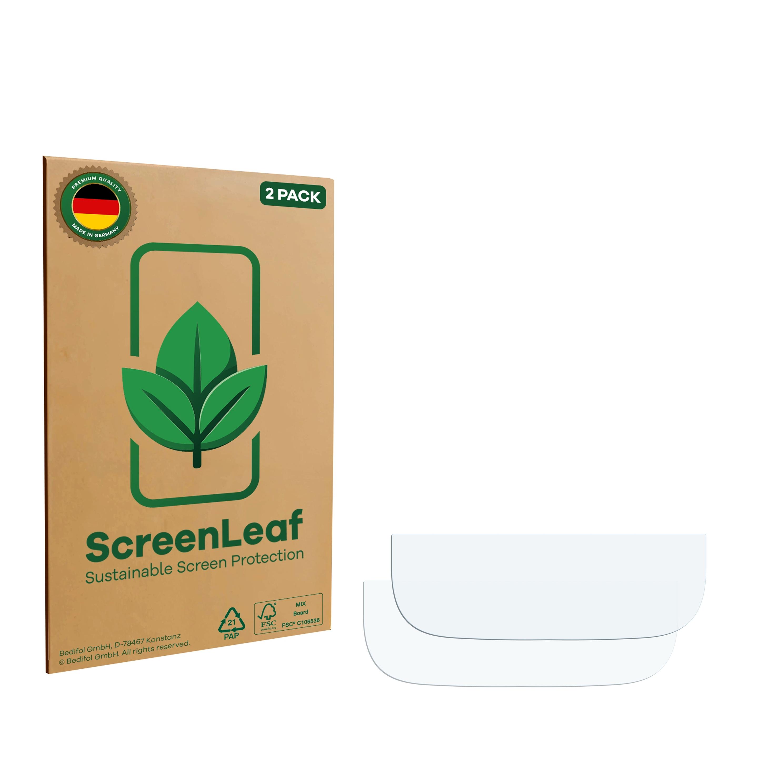 ScreenLeaf Schutzfolie für DeLonghi Magnifica Evo Displayschutz Display Schutz Folie Klar Transparent (6159293)