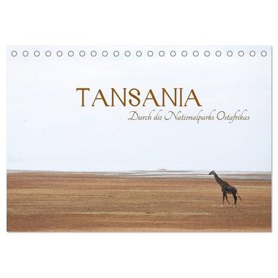 Tansania - Durch die Nationalparks Ostafrikas (Tischkalender 2027 DIN A5 quer), CALVENDO Monatskalender