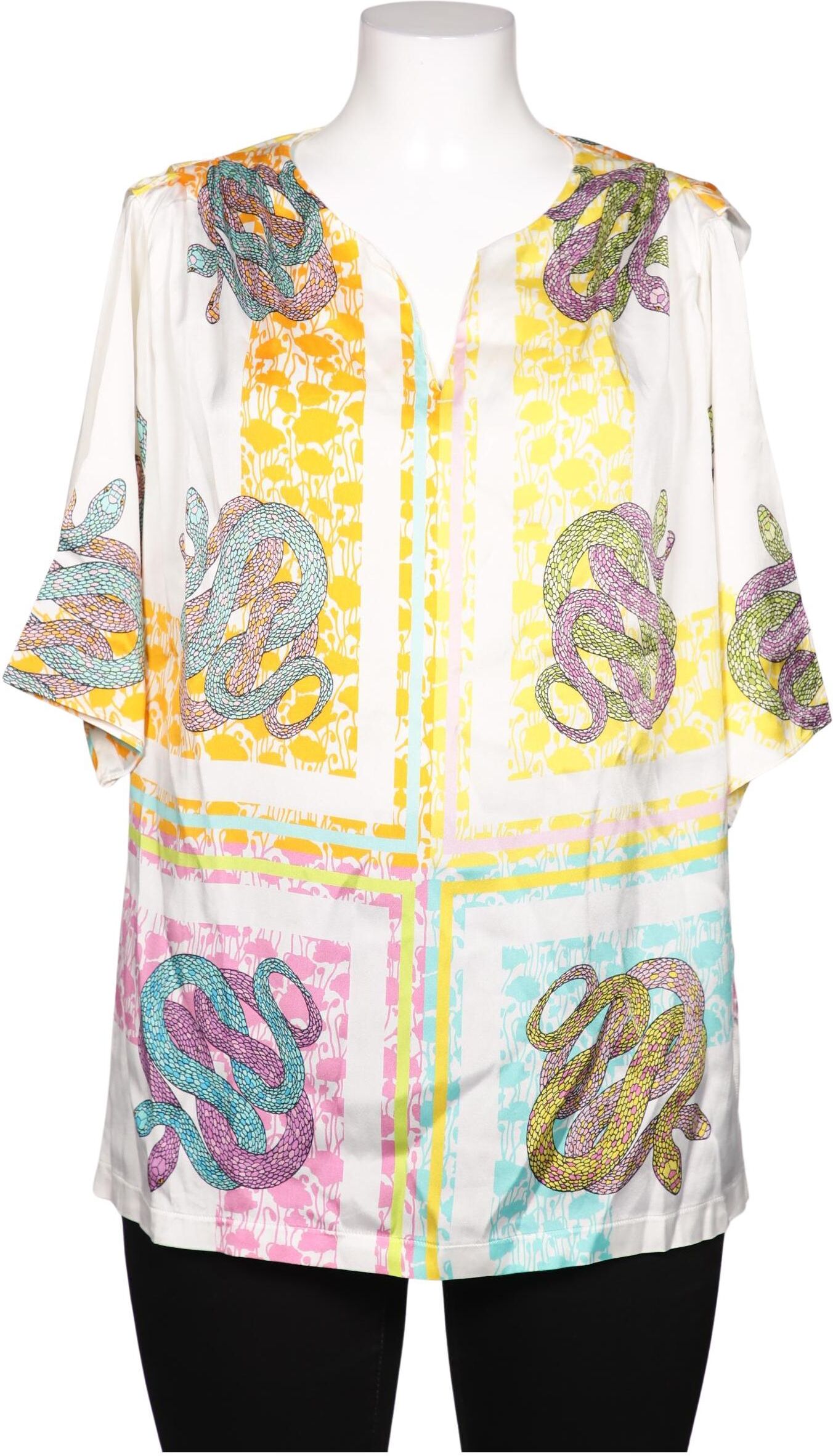 Herzensangelegenheit Damen Bluse, Mehrfarbig, Gr. XL, kein / Etikett - Second Hand