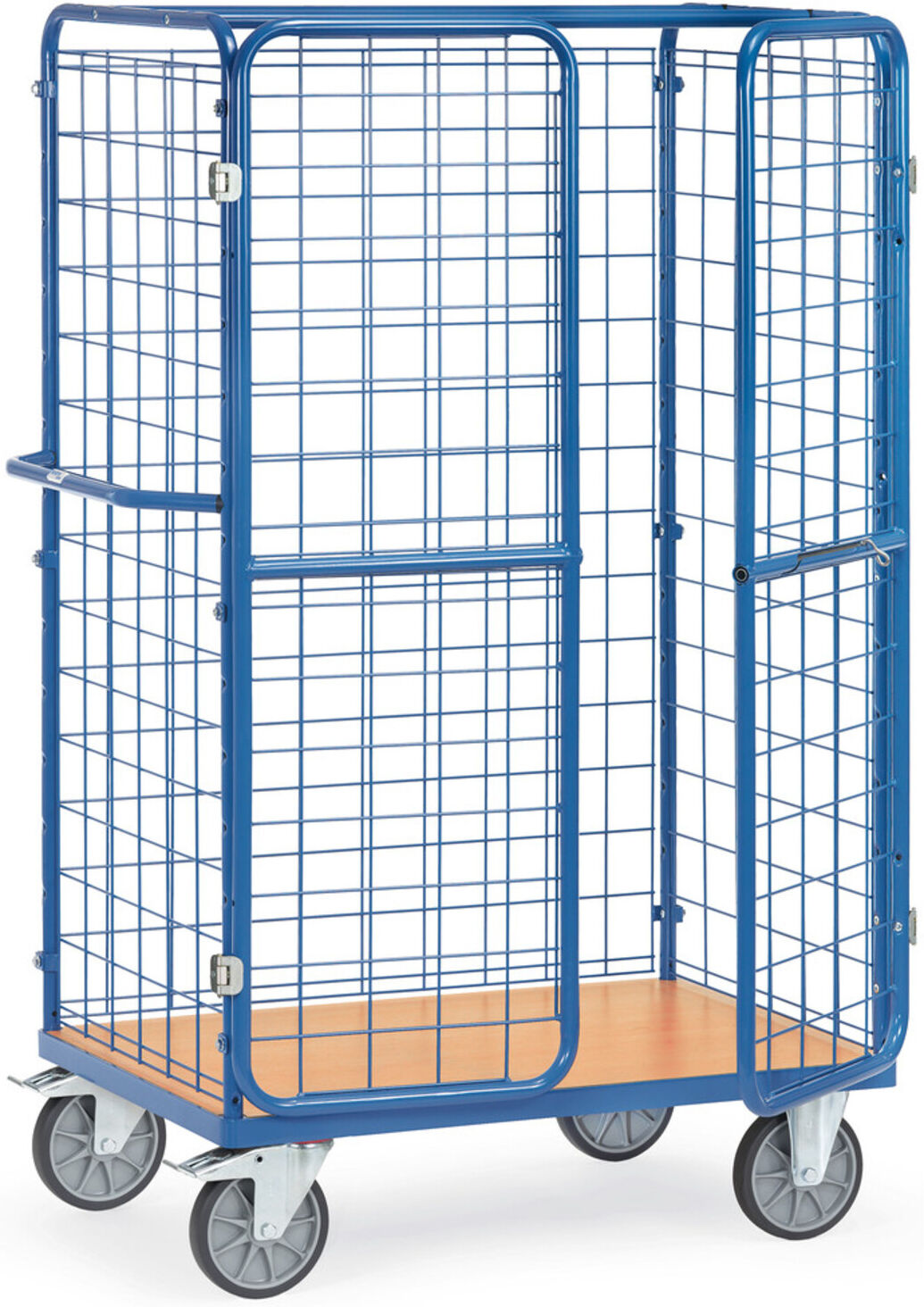 fetra Paketwagen 8581-3 DG-Wände DF-Türen - Tragkraft 600kg TPE-Reifen)