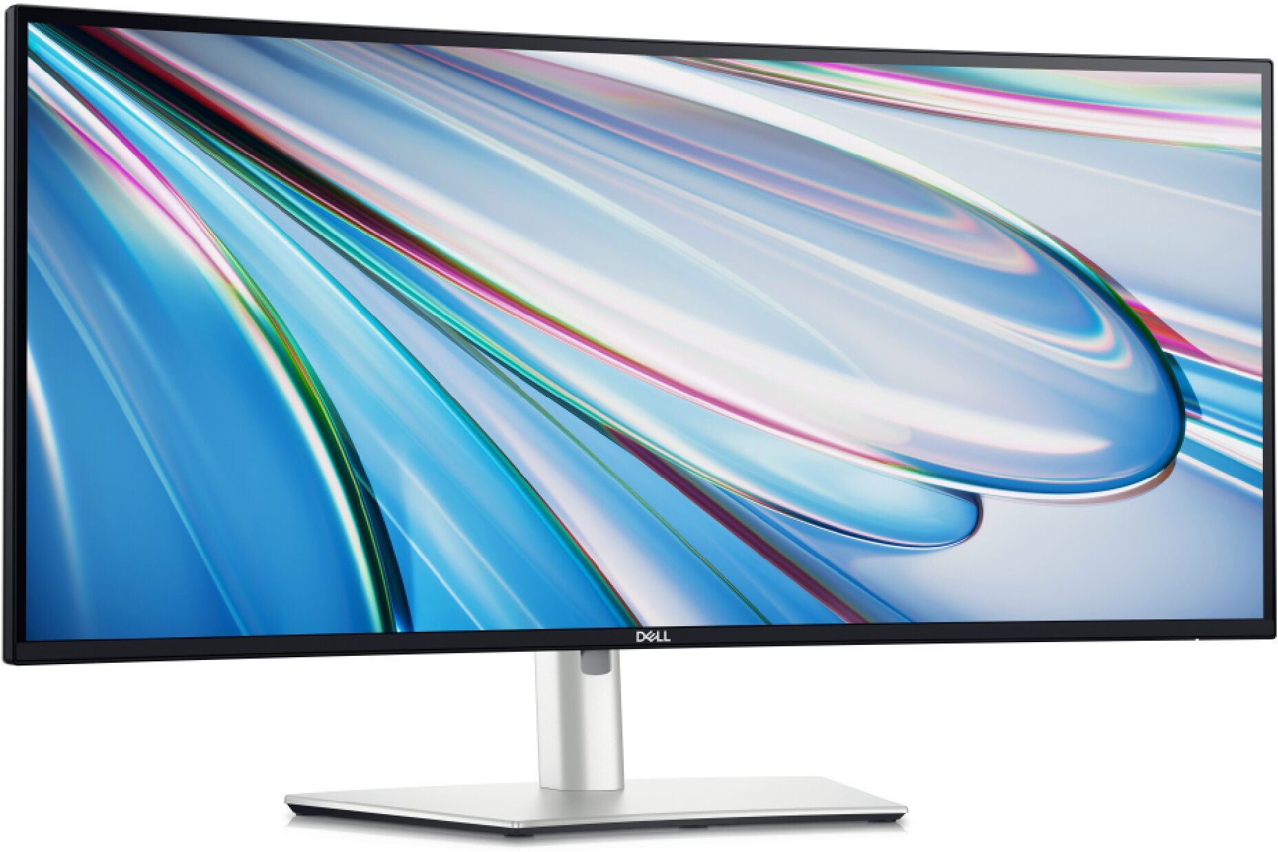 Dell UltraSharp U3425WE 34.1" Wide Quad HD 3440x1440 IPS Black 120Hz 5ms Height Adjustable Curved Thunderbolt 4 Hub Monitor with Speakers