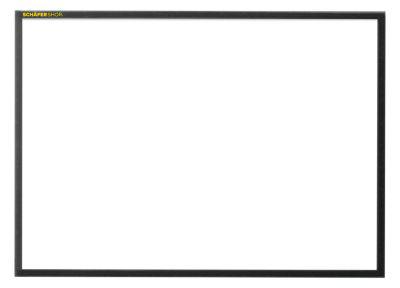 Schäfer Shop Pure Magnetrahmen SSI Standard, DIN A3 quer, schwarz, 5 Stück