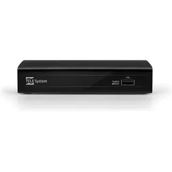 Telesystem TELE System TS6815 Full HD Kabel Schwarz (DVB-T, DVB-T2), TV Receiver, Schwarz