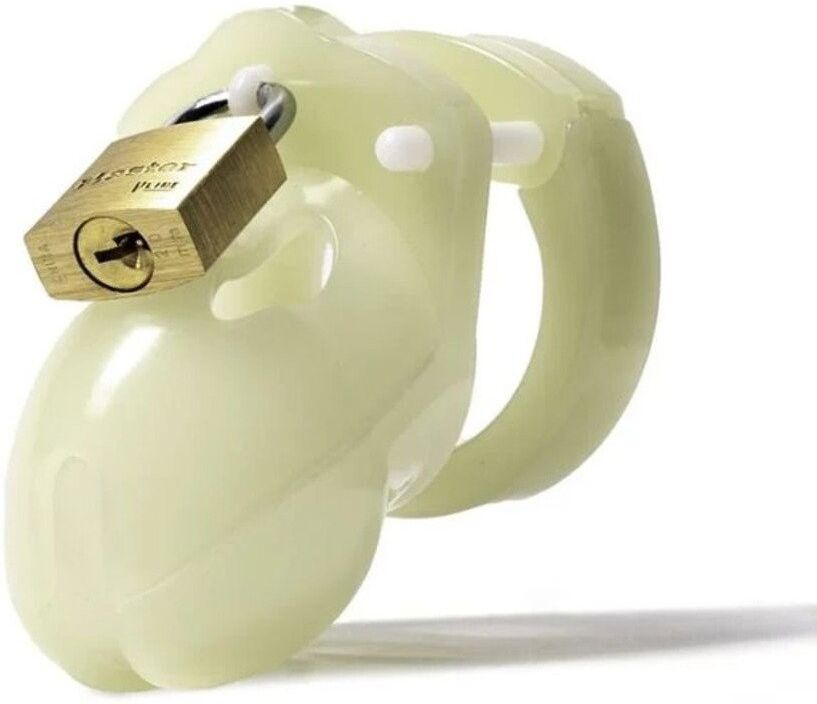 CB-X Cage de cage de chasteté lumineux compact 4,4 cm