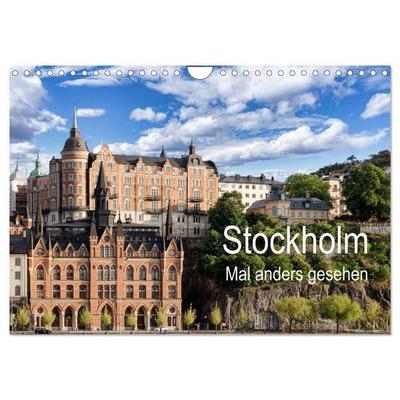 Stockholm - Mal anders gesehen (Wandkalender 2027 DIN A4 quer), CALVENDO Monatskalender