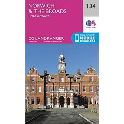 Norwich & The Broads, Karte von , Ordnance Survey, 978-0-319-26357-0