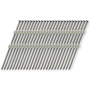 Bosch Streifennägel SN21RK 90RG, 2500 Stück, 21 Grad, verzinkt, Ringschaft, 3,1 x 90mm