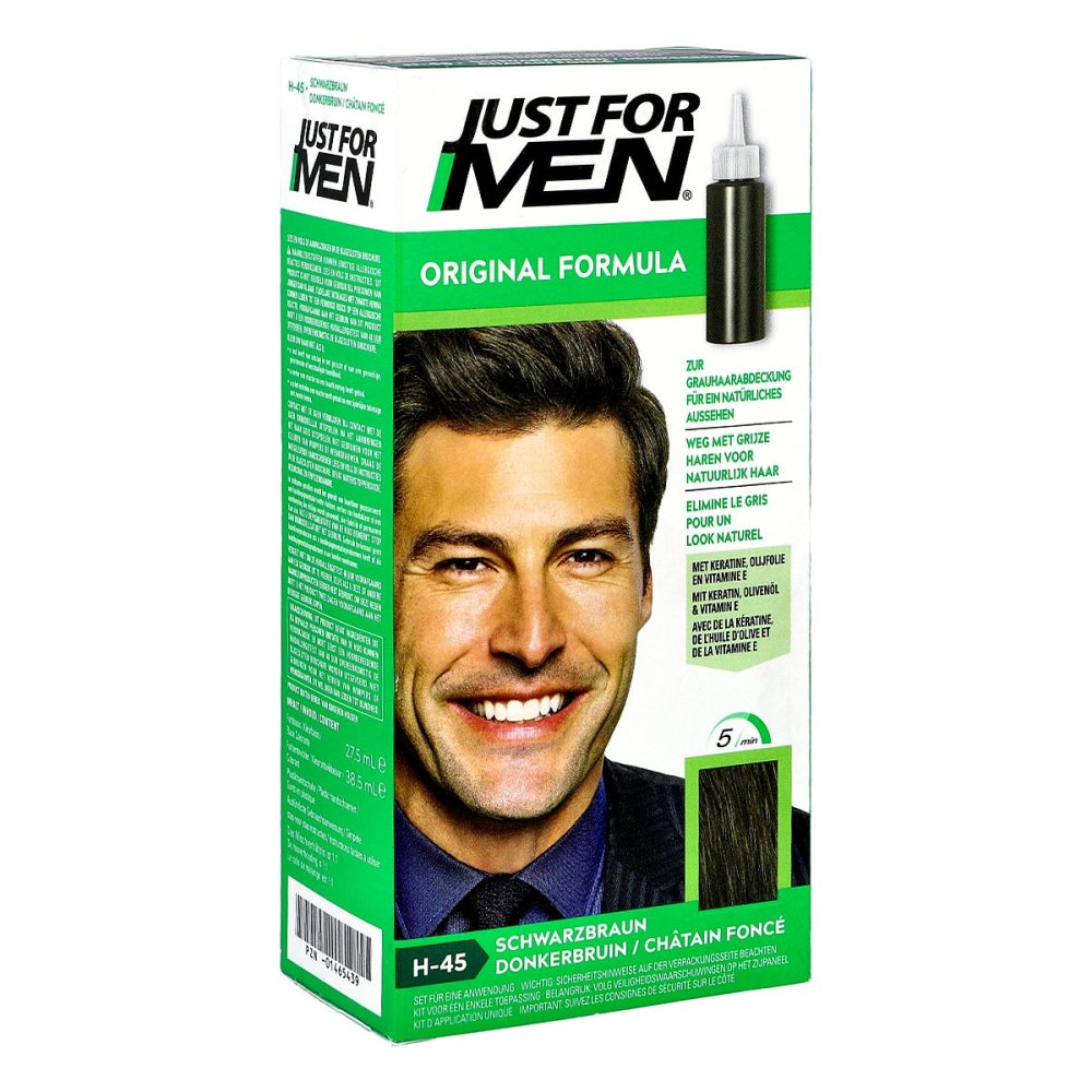 Pharma Netzwerk PNW GmbH Just for men Tönungsshampoo schwarzbraun 01465439
