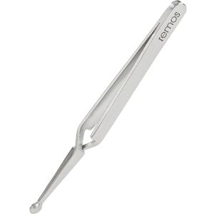 REMOS Zeckenzange Löffelform, 7371E, für Mensch und Tier, aus Edelstahl, Länge 12 cm