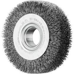 PFERD TOOLS POS Rundbürste breit ungezopft RBU Stahl-Draht Schleifbock - 43701109