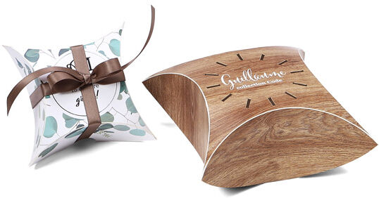 Pixartprinting Cajas almohada de cartón personalizadas