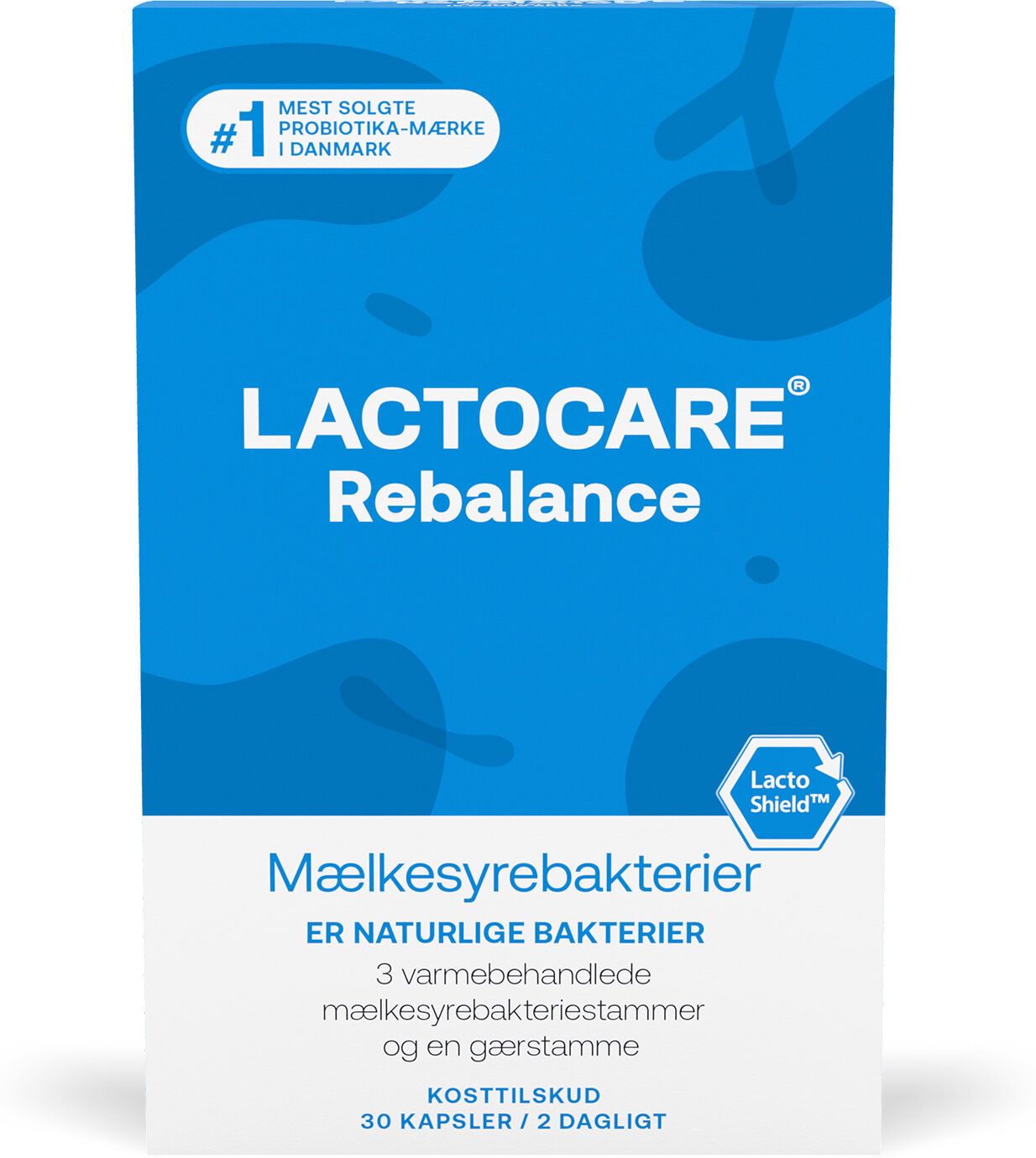 Lactocare Rebalance Kosttilskud 30 stk