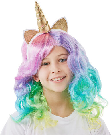 Kinder-Perücke "Einhorn"