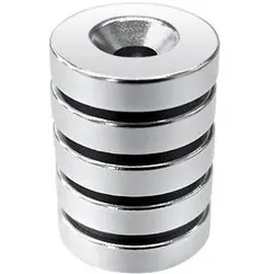 RS PRO, Magnet, Neodym Magnet, 3.5mm x 3.25mm, L. 15.4mm