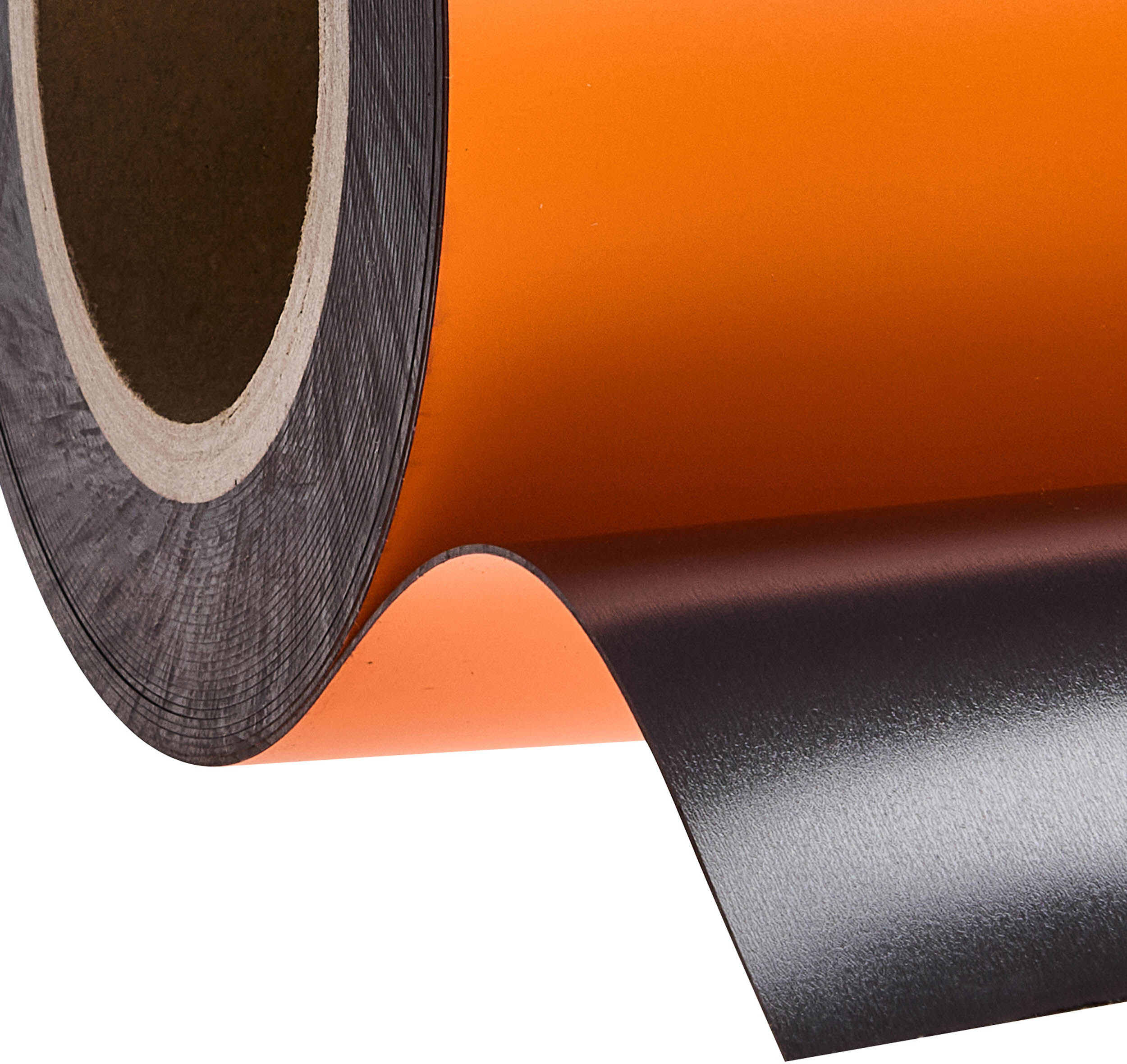 SPRINTIS Bande magnétique colorée 100 mm   orange   10 m   0,85 mm, ferrite, PVC
