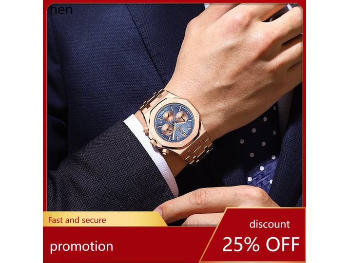 ZML Nouvelle montre multifonctionnelle pour homme, montre-bracelet tendance