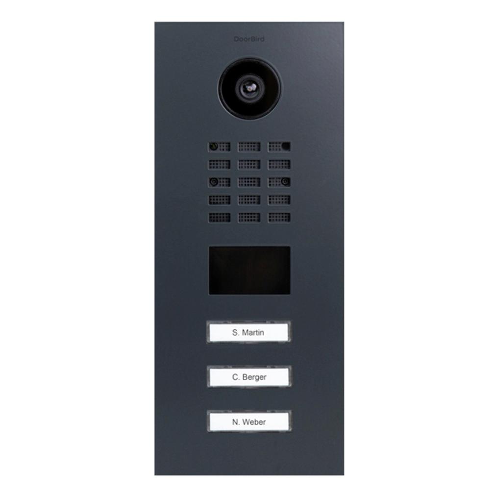 Doorbird D2103V IP Video Türstation V4A Edelstahl, RAL 7016 (Ethernet, Kabelgebunden) (423870772)
