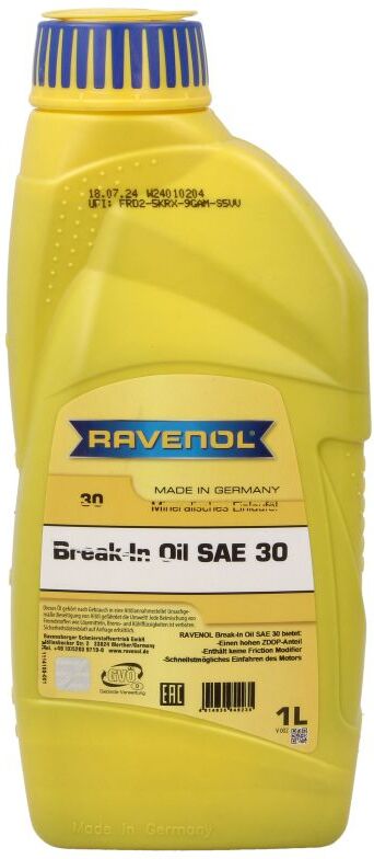 Motoröl RAVENOL 1114105 BREAK-IN OIL SAE30 1L