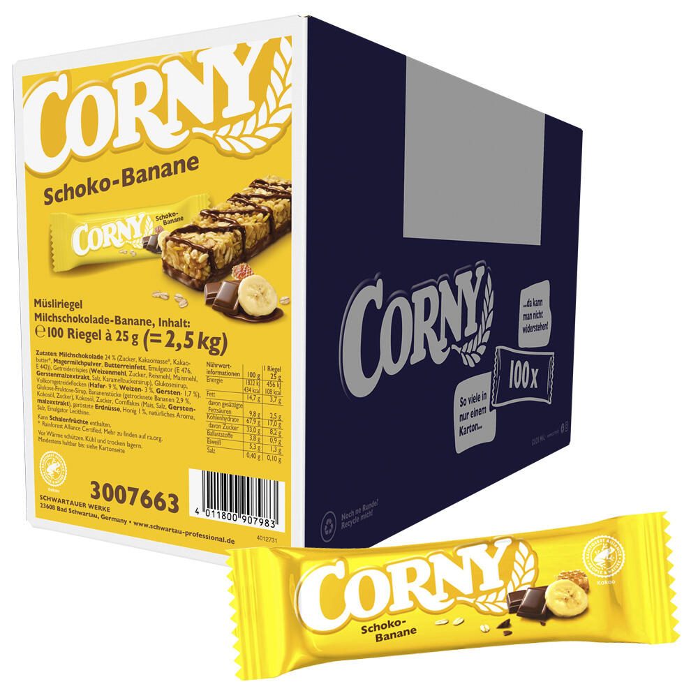CORNY Müsliriegel Schoko-Banane 3007663