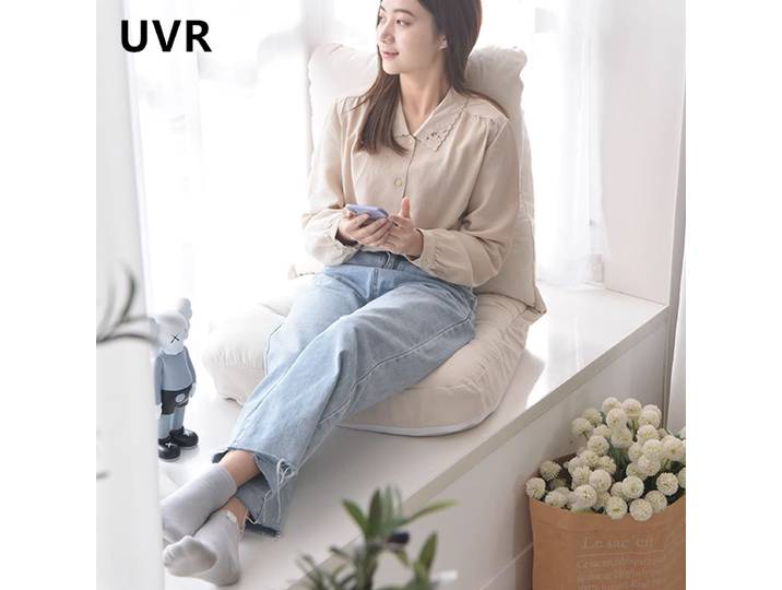 UVR Lazy Caterpillar Sofa Tatami, Chaise de repos pliable japonaise avec dossier, pour dortoir, balcon et fenêtre