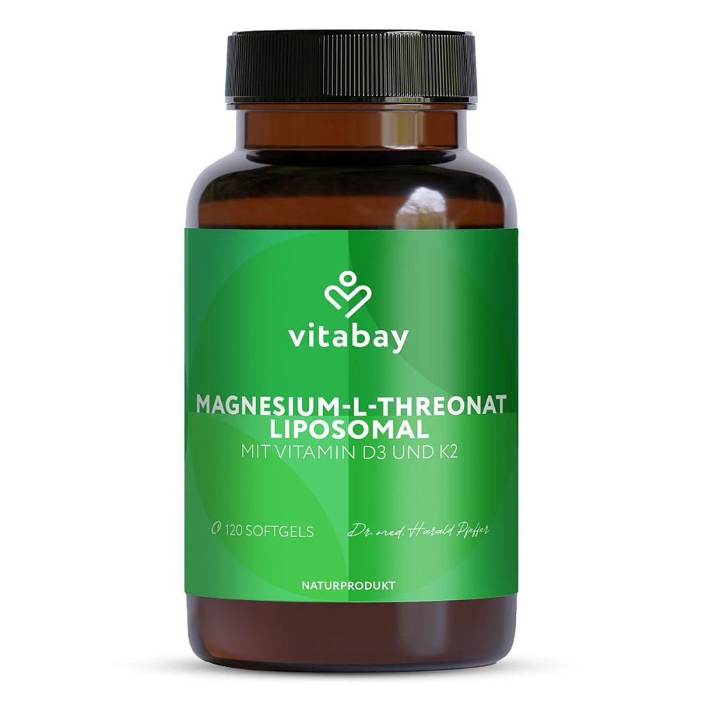 Vitabay CV Liposomales Magnesium L-Threonat Weichkapseln 19689139