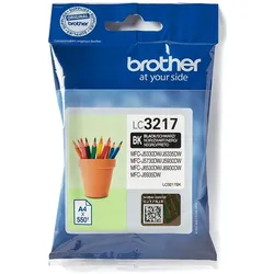 Brother, Druckerpatrone, Tusz tusz oryginalny LC-3217BK, black