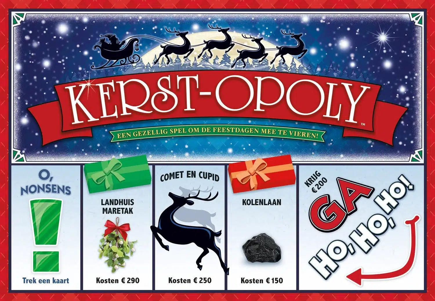 Opoly Kerst spel van Plenty Gifts