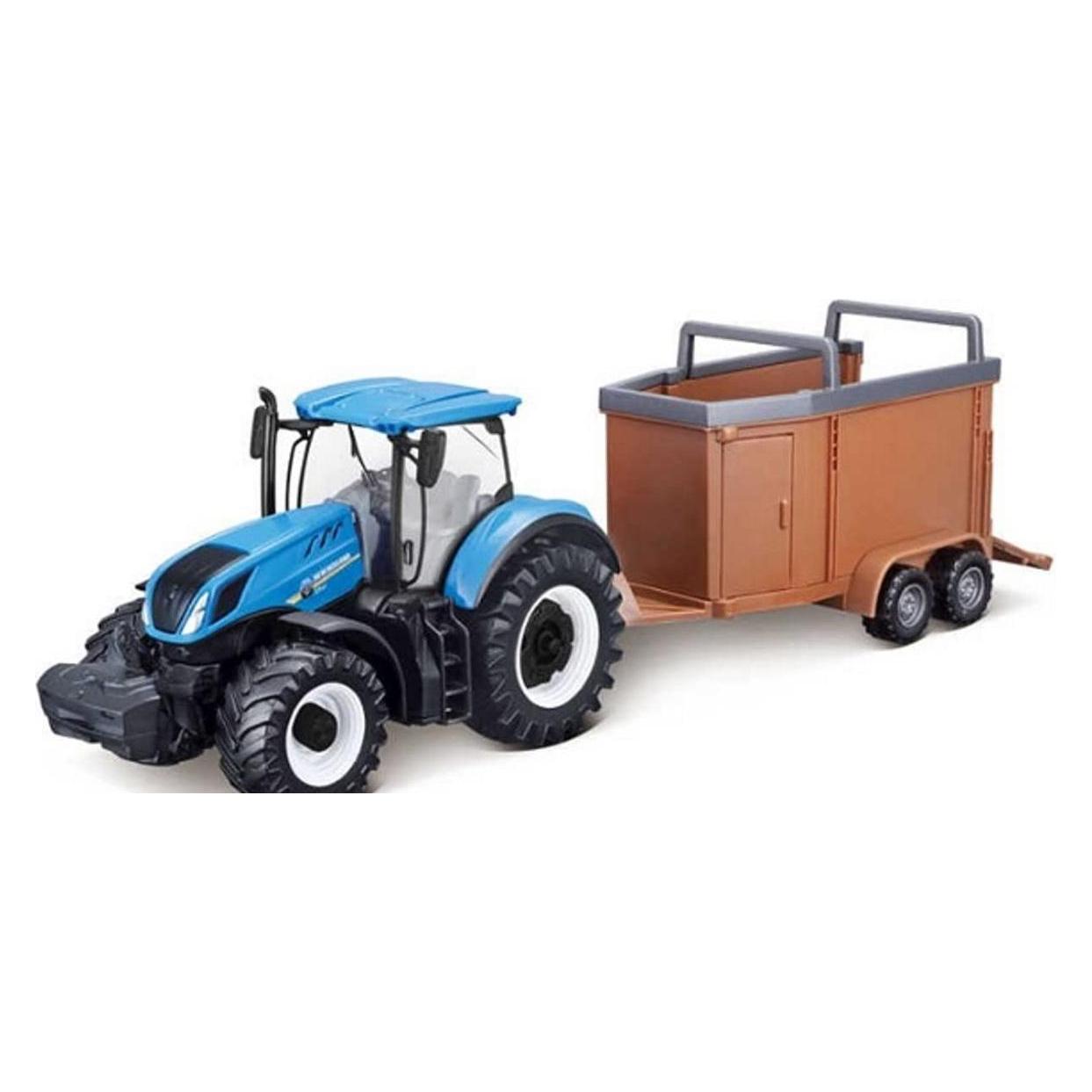 Bburago (assortiert)TO TRATTORI CON RIMORCHIO - 10 CM (7873)