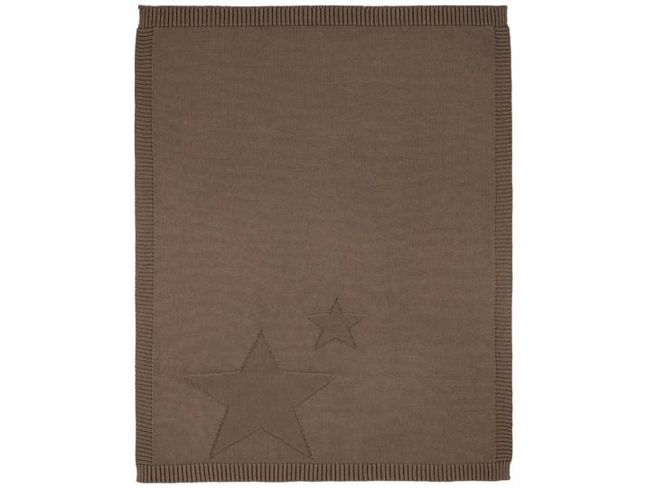 Jimmylee Schmusedecke, Taupe, Textil, Stern, 80x100 cm, Oeko-Tex® Standard 100, Gots, atmungsaktiv, Schlafen, Kuscheln & Schlafen, Schmusedecken