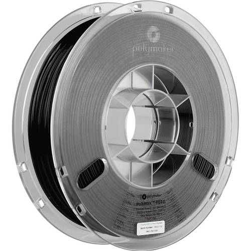 Polymaker PB02001 PolyMAX Tough Filament PETG hohe Steifigkeit, hitzebeständig, schlagfest 1.75mm 750g Schwarz 1St.