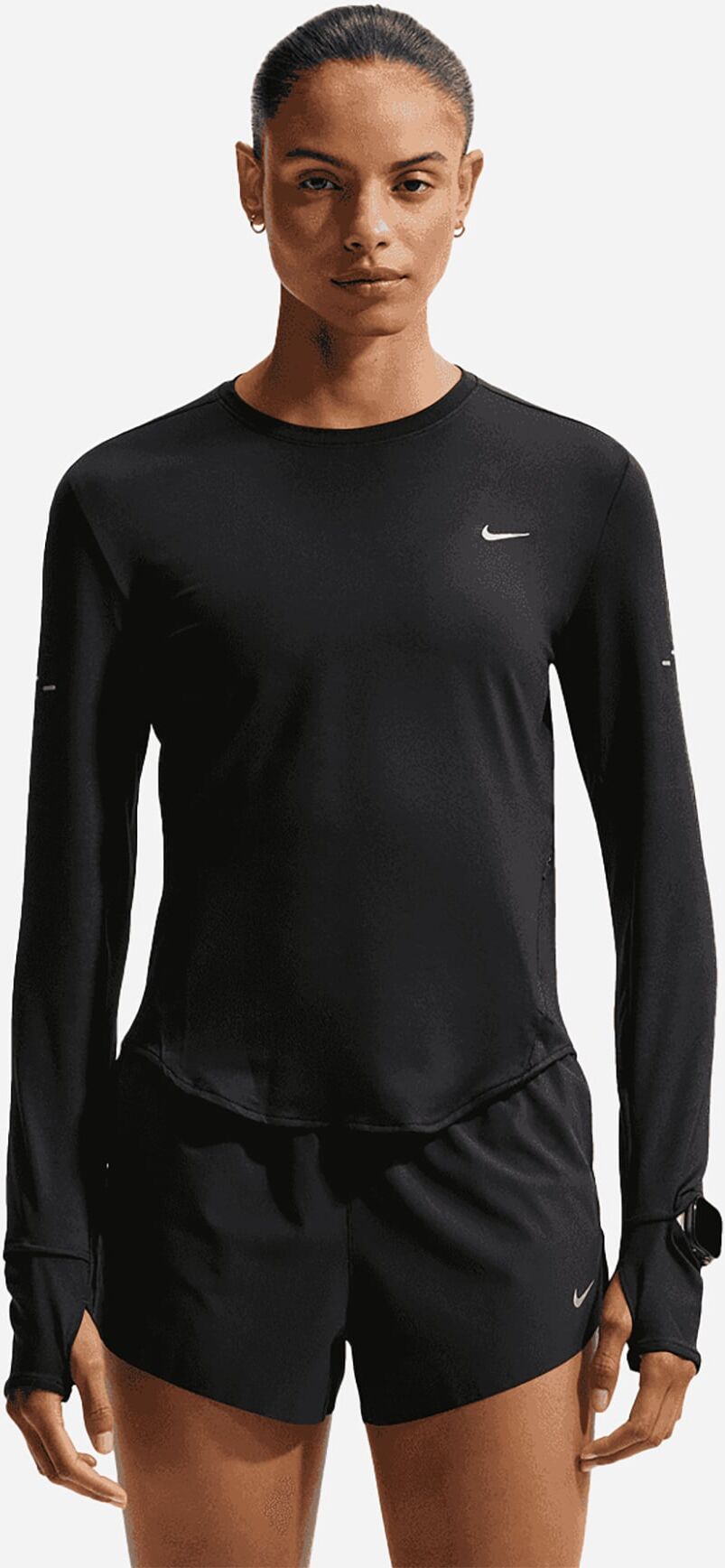 Nike Swift Ls W - Maglia Running - Donna S