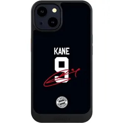 Nivocase Hülle für Apple iPhone 14 Handyhülle NIVOcore Case Schwarz FC Bayern München Trikot Harry Kane (Apple iPhone 14), Smartphone Hülle, Schwarz