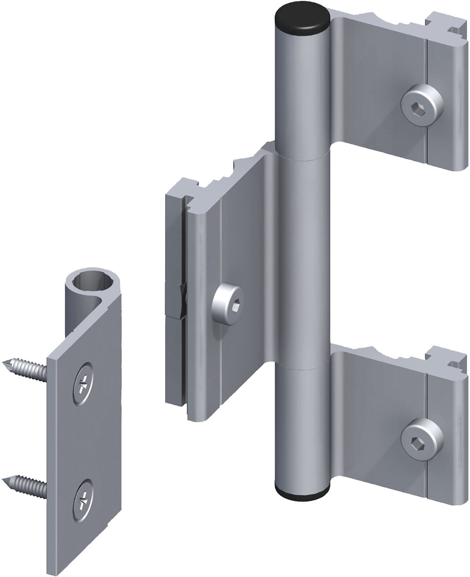 Alfer Aluminium CERNIERA COAXIS ALLUMINIO NATURALE