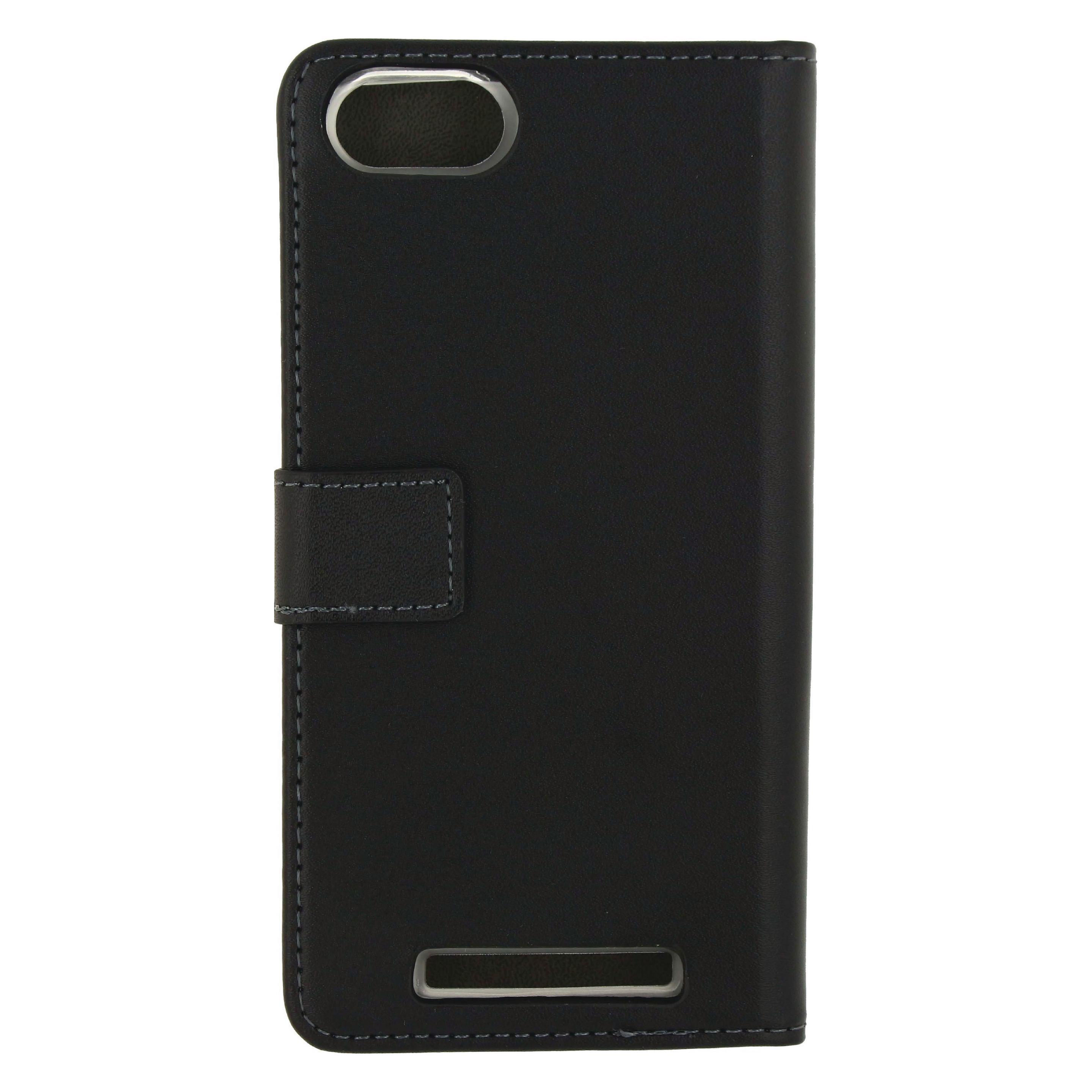 Mobilizera Mobilize MOB-22782, Wallet case, Wiko, Lenny 3, 12.7 cm (5"), Black (Wiko Lenny 3) (22782)