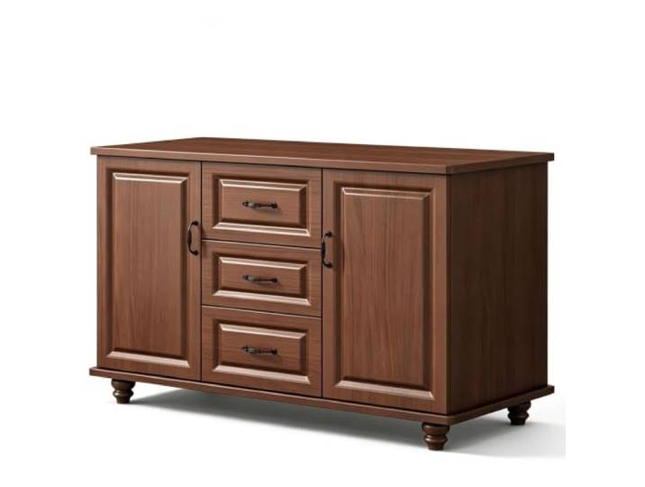 Tv Schrank, Vielseitiger Stauraum, Tragkraft 100kg, Tv Bank Vintage Design 8 Cm Beinfreiheit für Einfache Reinigung Darunter, Viel Stauraum für Wohnzimmer und Schlafzimmer(Brown,100cm)