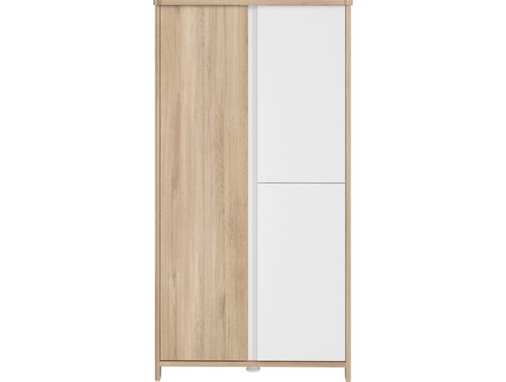 Babyzimmer-Komplettset GALIPETTE Sasha , weiss (weiß, eiche), ohne Matratze, B/H: 70cm x 140cm, Schlafzimmermöbel-Sets, Babyzimmer-Komplettset