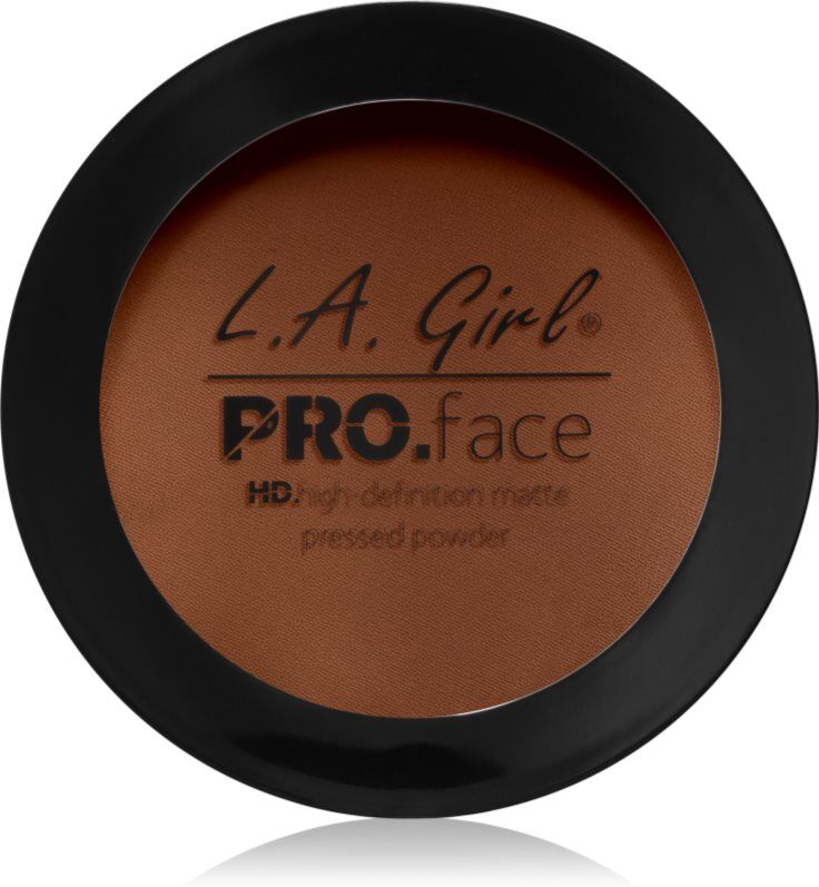 L.A. Girl Cosmetics PRO. Face HD poudre compacte effet mat teinte Toffee 7 g