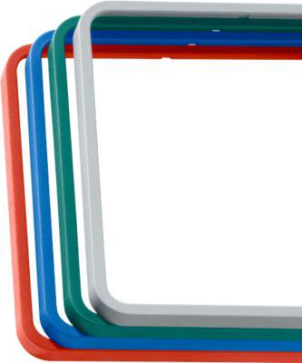 moedel Abdeckrahmen für Türschild MAXI, zum Aufklipsen, B 153 x H 153 mm, grau
