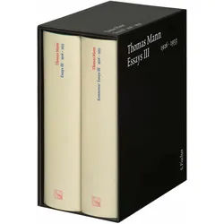 Essays III 1926–1933, Belletristik von Thomas Mann