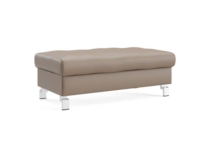 Hocker Classica Plus-8011, Johann Jakob, kat. d, life line hasel, Leder