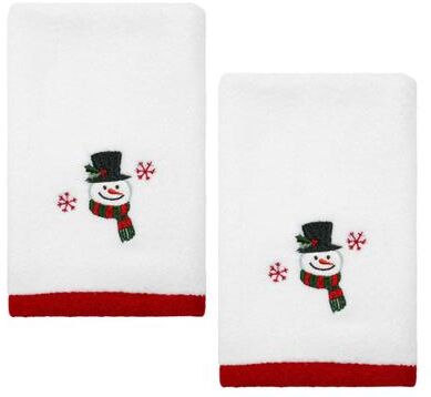 Avanti Linens Avanti Winter Snowman 2-Pack Fingertip Towel Set