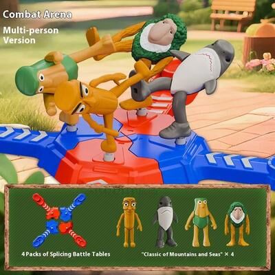 Uplift Picks Shanhaijing Wooden Stick Battle Game Multiplayer Arena Toy For Kids And Families 02