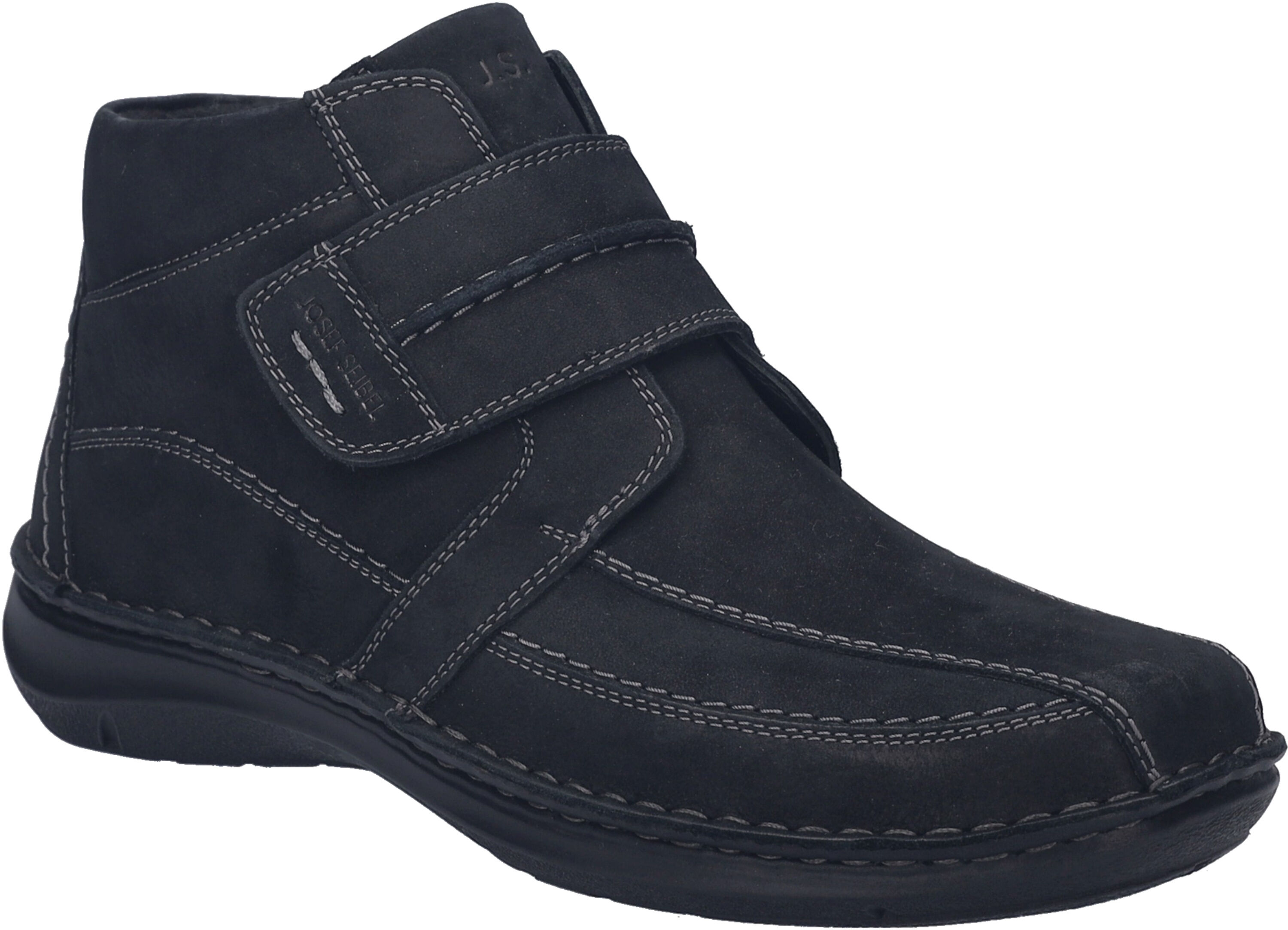 Stiefelette JOSEF SEIBEL "New Anvers 95, schwarz", Herren, Gr. 45, schwarz, Schuhe Stiefelette