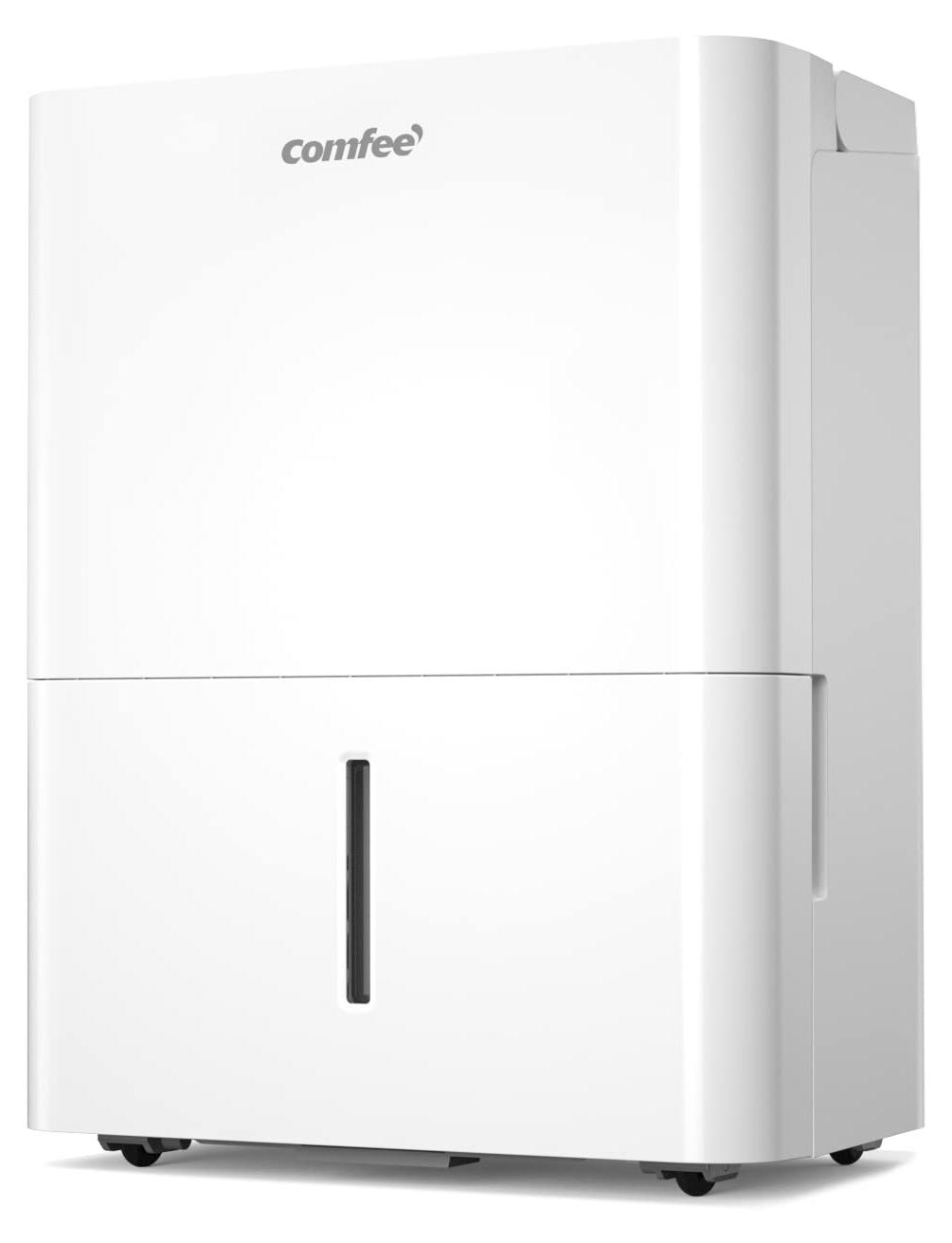 Luftentfeuchter 12 l/24 h, bis 20 m², waschbarer Filter, Rollen