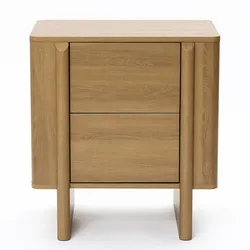 NACHTTISCH Modern im Nordischen Stil,Eichenfarben, Holz-Optik Eiche | B55 x T40 x H60 cm