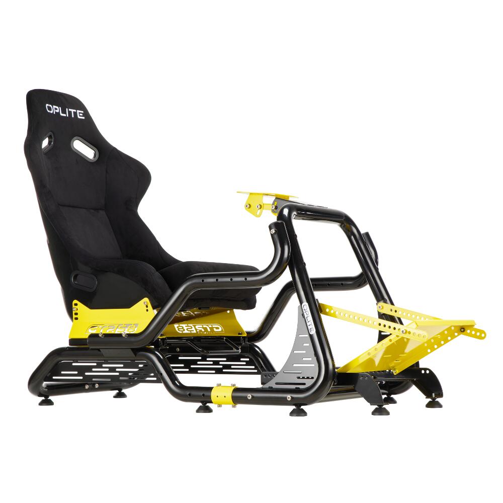 OPLITE Games OPLite Cockpit GTR S8 Elite Force schwarz-gelb OP-GTR-EFY(S8)