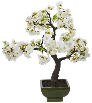 Nearly Natural Cherry Blossom Bonsai Artificial Tree