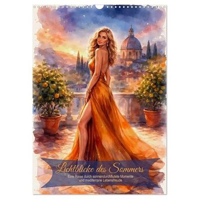 Lichtblicke des Sommers (Wandkalender 2027 DIN A3 hoch), CALVENDO Monatskalender